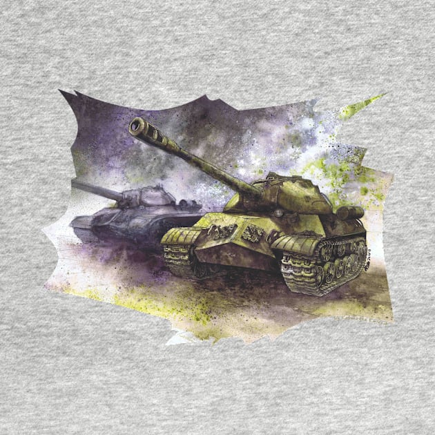 IS-3 Tanks by KKmiecik_ART